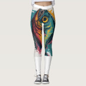 Pirana Marlin Leggings (Voorkant)