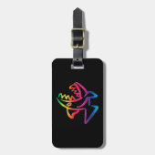 Piranha Bagagelabel (Voorkant verticaal)