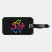 Piranha Bagagelabel (Achterkant horizontaal)