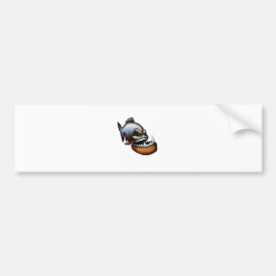 Piranha Bumpersticker