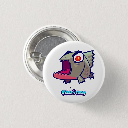 Piranha Button (Voorkant /achterkant)