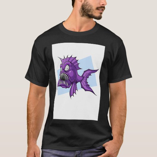 Piranha-Cuda T-shirt (Voorkant)