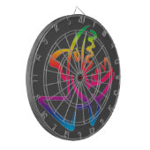 Piranha Dartbord (Voorkant Links)