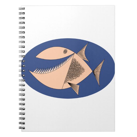 Piranha Fish Notitieboek (Voorkant)