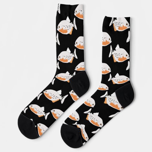 Piranha Fish Sokken (Links)