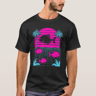 Piranha fluisteraar Vis  Aquarist Vissen houden 2 T-shirt
