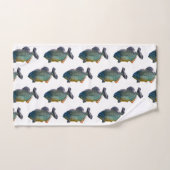 Piranha Frenzy Badhanddoek Set Bad Handdoek (Handdoek)