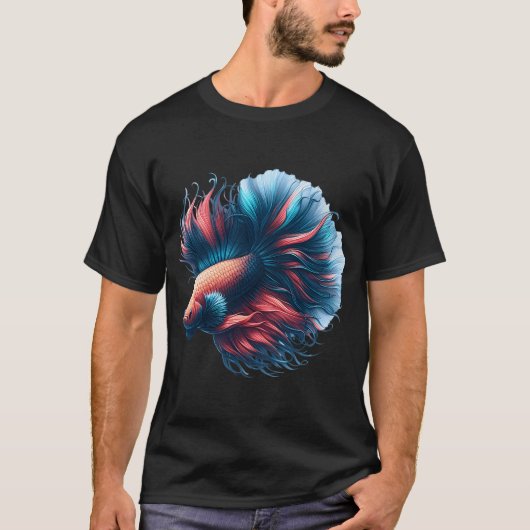 Piranha Hond T-shirt (Voorkant)