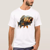 Piranha in photorealistic Style T-shirt (Voorkant)