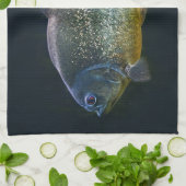 Piranha Keukenhanddoek (Gevouwen)