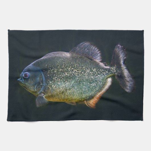 Piranha Keukenhanddoek (Horizontaal)