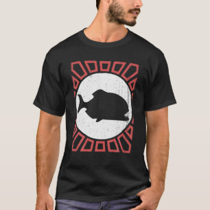 Piranha Lover Retro Style Animal T-shirt