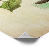 Piranha Plant Botanische illustratie Poster (Hoek)