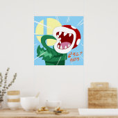 Piranha-Plant in Smash Poster (Keuken)