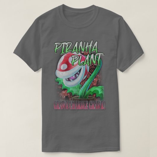 Piranha Plant  Rapper T-shirt (Design voorkant)