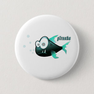 Piranha Ronde Button 5,7 Cm
