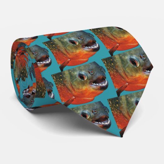 Piranha Stropdas (Opgerold)