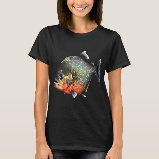 Piranha T-shirt (Voorkant)