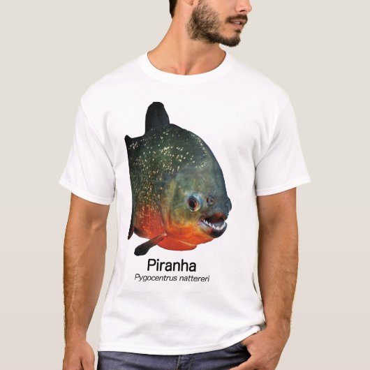 Piranha T-shirt (Voorkant)