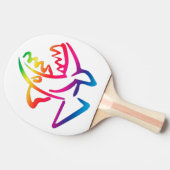 Piranha Tafeltennisbatje (Zijkant)