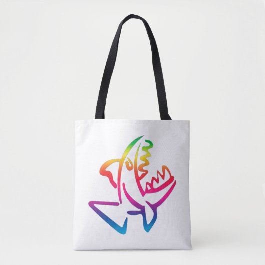 Piranha Tote Bag (Voorkant)