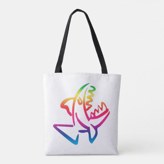 Piranha Tote Bag (Achterkant)