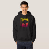 Piranha Vis Retro Hoodie (Voorkant volledig)