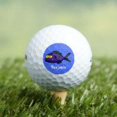 Piranha vis strip golfballen (Insitu Shirt)
