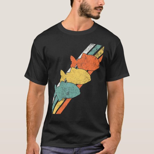 Piranha Visvangst Visser T-shirt (Voorkant)