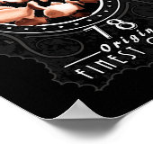 Piranhas 1978 Illustration Poster (Hoek)