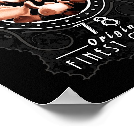 Piranhas 1978 Illustration Poster (Hoek)