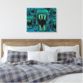 Piranhas Canvas Afdruk (Insitu (Slaapkamer))