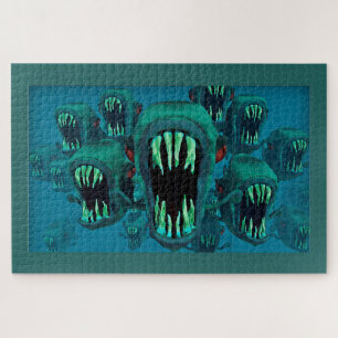 Piranhas Legpuzzel