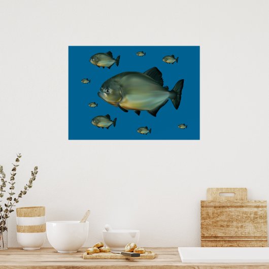 Piranhas Poster (Keuken)