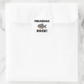Piranhas Rock Ronde Sticker (Tas)