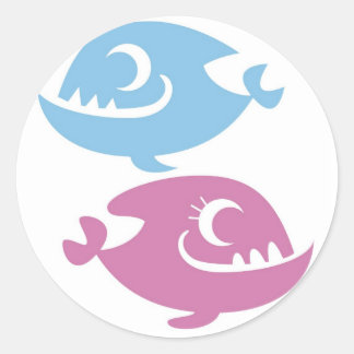 Piranhas van Prose stickers