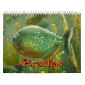Piranhas Wall Calendar Kalender (Hoes)