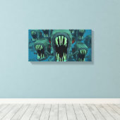 Piranhas-| Zazzle_Growshop. Canvas Afdruk (Insitu (Houten vloer))