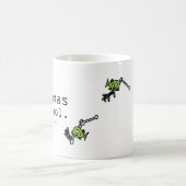 Piranhas zijn cool. (omwikkelen rond mok ontwerp) (Center)