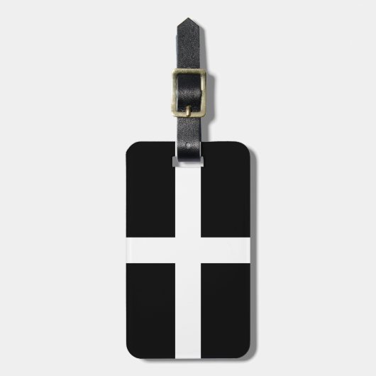 Pirans Flag Of Cornwall Bagagelabel (Voorkant verticaal)