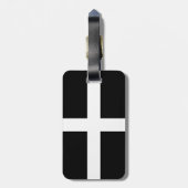 Pirans Flag Of Cornwall Bagagelabel (Achterkant verticaal)