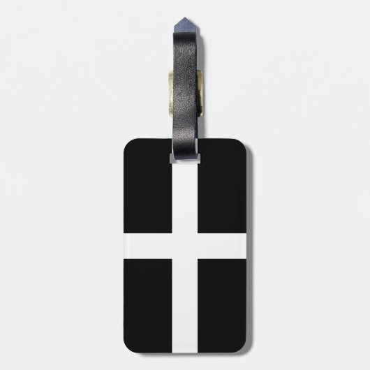 Pirans Flag Of Cornwall Bagagelabel (Achterkant verticaal)