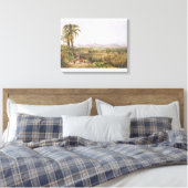 Pirara en Lake Amucu, het gebied El Dorado, van Canvas Afdruk (Insitu (Slaapkamer))