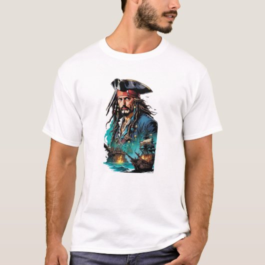 Pirarte Adventure Graphic T-shirt (Voorkant)