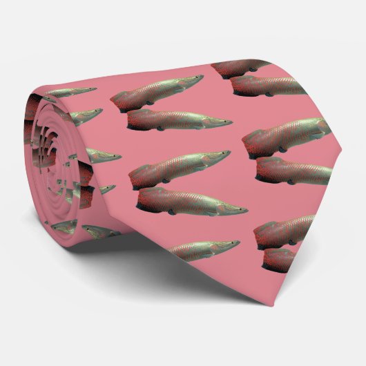 Pirarucu Stropdas (Opgerold)