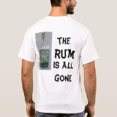 pirat4e, tijd, vliegen, wanneer, havin, rum t-shirt (Achterkant)