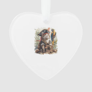 Pirat Kat Schat Ornament
