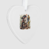 Pirat Kat Schat Ornament (voorkant)