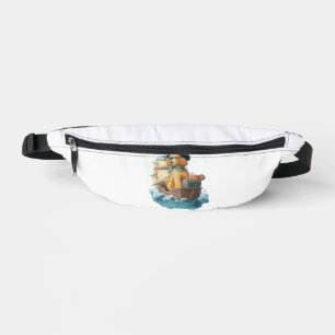 Pirat Poodle � Grappige Zee Hond Heuptasje
