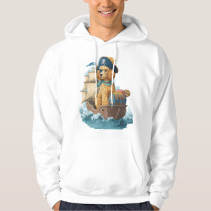 Pirat Poodle � Grappige Zee Hond Hoodie